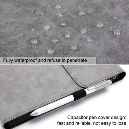 For Microsoft Surface Pro 7 / 7+ South African Sheepskin Magnetic Horizontal Flip Leather Case + Power Supply Bag with Pen Slot & Holder