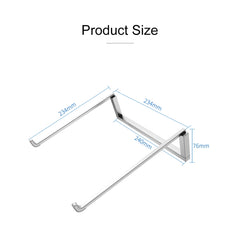 Soporte para computadora portátil con diseño plegable y ultrafino ROCK Mini
