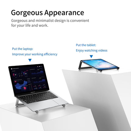 ROCK Mini Ultrathin Portable Foldable Design Laptop Bracket Stand