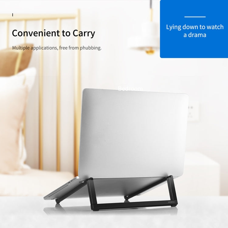 Soporte para computadora portátil con diseño plegable y ultrafino ROCK Mini