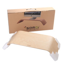 SamDi Artistic Wood Grain Desktop Holder Stand Cradle for Apple Macbook, ASUS, Lenovo, MBC6006A, MBC6006B