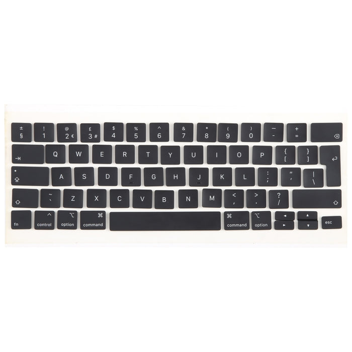 UK Version Keycaps for MacBook Pro 13 inch / 16 inch M1 A2251 A2289 A2141 2019 2020, A2251