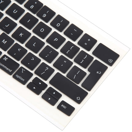 UK Version Keycaps for MacBook Pro 13 inch / 16 inch M1 A2251 A2289 A2141 2019 2020, A2251