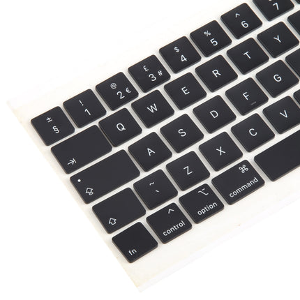 UK Version Keycaps for MacBook Pro 13 inch / 16 inch M1 A2251 A2289 A2141 2019 2020, A2251