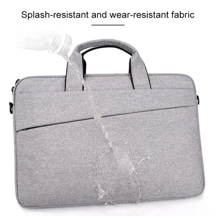 ST03S 15.4 inch Double Side Pockets Wearable Oxford Cloth Soft Handle Portable Laptop Tablet Bag