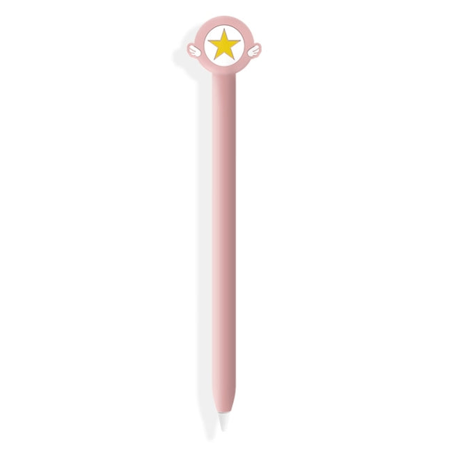Bonita funda protectora de silicona con dibujos animados para Apple Pencil 2 (rosa garra de gato), para Apple Pencil 2