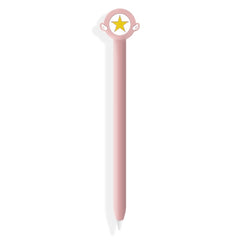 Niedliche Cartoon-Silikon-Schutzhülle für Apple Pencil 2 (Katzenkralle Pink), für Apple Pencil 2