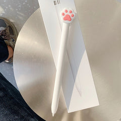 Niedliche Cartoon-Silikon-Schutzhülle für Apple Pencil 2 (Katzenkralle Pink), für Apple Pencil 2