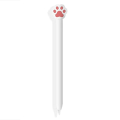 Cute Cartoon Silicone Protective Cover for Apple Pencil 2(Cat Claw Pink), For Apple Pencil 2