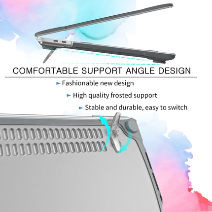 For MacBook Pro 16 inch A2141 (2019) PC + TPU Two Colors Laptop Protective Case