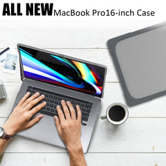 For MacBook Pro 16 inch A2141 (2019) PC + TPU Two Colors Laptop Protective Case