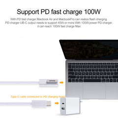 Cable de carga de 5 pines MagSafe 2 (en forma de T) a USB-C/Tipo-C PD de 45 W/65 W/85 W/100 W, MagSafe 2 de 45 W/65 W/85 W/100 W