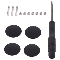3 in 1/Set Bottom Rubber Cooling Mat + Screws + Screwdriver for Macbook Pro A1278 A1286 A1297, A1278