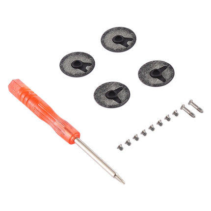 3 in 1/Set Bottom Rubber Cooling Mat + Screws + Screwdriver for Macbook Air 11 inch A1370 A1465 (2010-2018), A1370