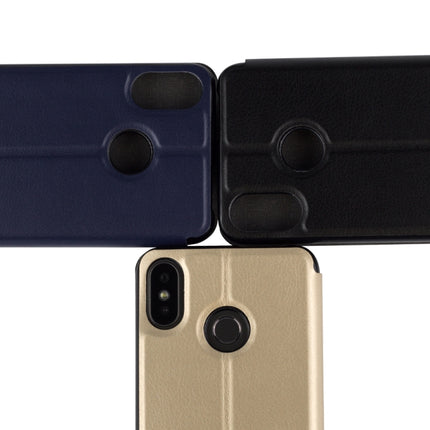 HOMTOM Spring Texture Horizontal Flip Leather Case for HOMTOM C2 with Holder