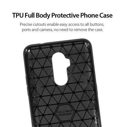 Shockproof Carbon Fiber Texture TPU Case for ULEFONG P6000 Plus / Power L3