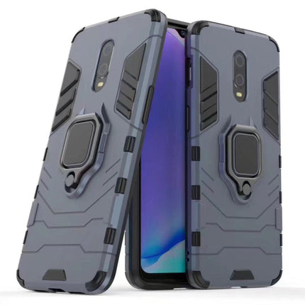 PC + TPU Shockproof Protective Case with Magnetic Ring Holder for OnePlus 7