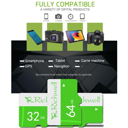 Richwell 32GB Class 10 Micro SD Card – High-Speed TF Memory Card