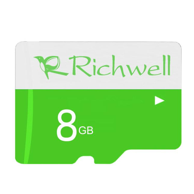 Richwell 8GB High Speed Class 10 Micro SD(TF) Memory Card, 8GB