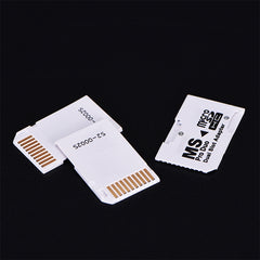 CR-5400 Dual Slot Micro SDHC(TF) to MS PRO Duo Adapter, Total Supported Capacity: 64GB, CR-5400