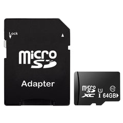 64GB High Speed Class 10 Micro SD(TF) Memory Card from Taiwan (100% Real Capacity), 64GB