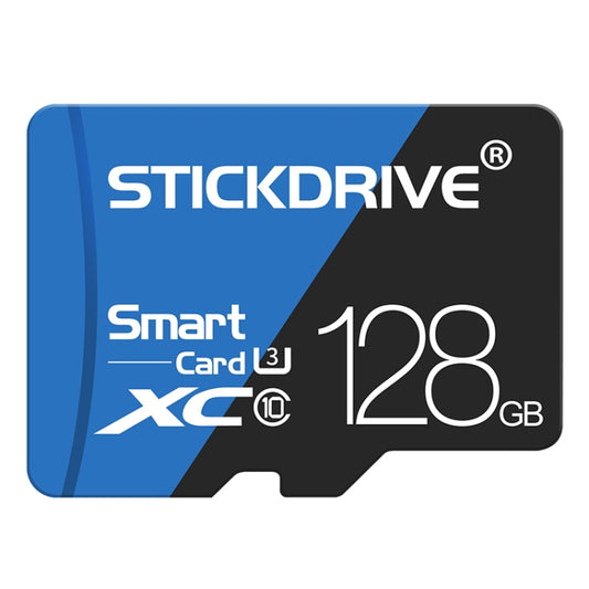 STICKDRIVE 128 GB High Speed ​​U3 TF (Micro SD)-Speicherkarte, Blau und Schwarz, 128 GB