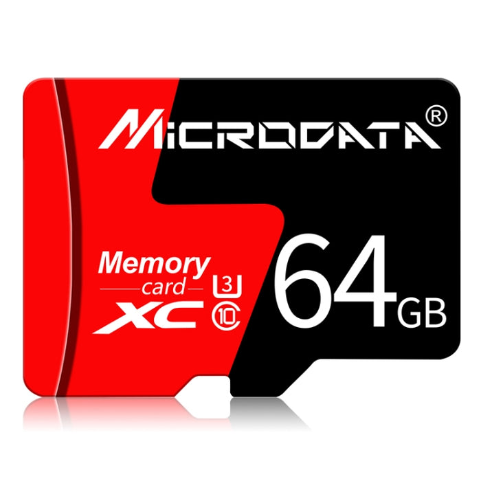 MICRODATA 64GB U3 TF Micro SD Memory Card