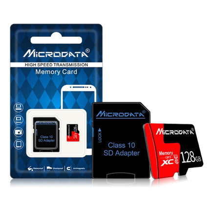 MICRODATA 128GB U3 TF Micro SD Memory Card