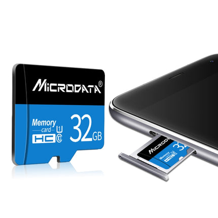 MICRODATA 128GB U3 Blue and Black TF Memory Card, 128GB