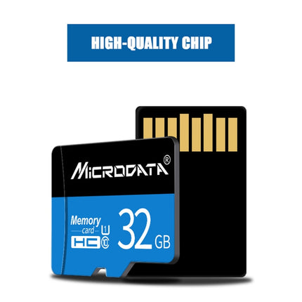 MICRODATA 128GB U3 Blue and Black TF Memory Card, 128GB