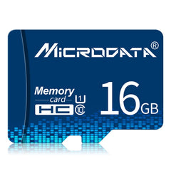 MICRODATA 16GB U1 Blue TF(Micro SD) Memory Card, 16GB