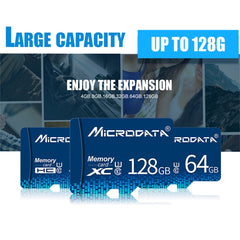 MICRODATA 16GB U1 Blue TF(Micro SD) Memory Card, 16GB