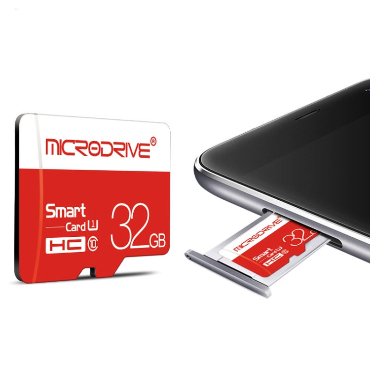 Microdrive 32GB High Speed Class 10 Micro SD(TF) Memory Card, 32GB