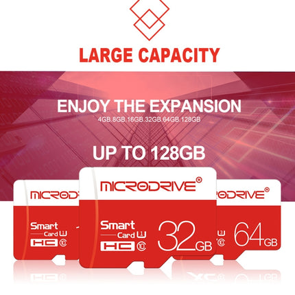 Microdrive 32GB High Speed Class 10 Micro SD(TF) Memory Card, 32GB