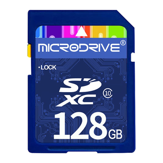 Microdrive 128GB High Speed Class 10 SD Memory Card for All Digital Devices with SD Card Slot, 128GB