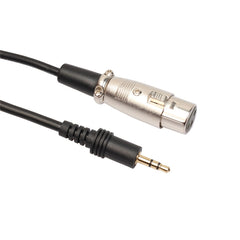 3m 3.5mm Male to XLR Female Microphone Audio Cord Cable