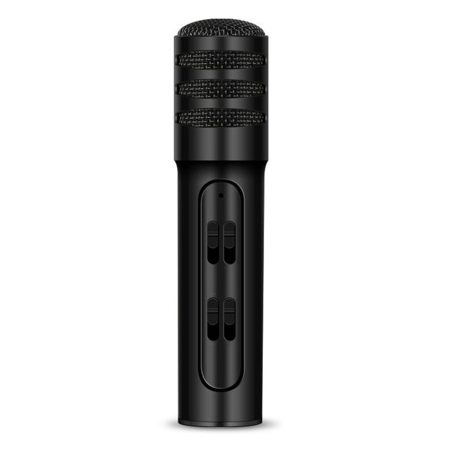 BGN-C7 Kondensator Mikrofon Dual Handy Karaoke Live Singen Mikrofon Eingebaute Soundkarte