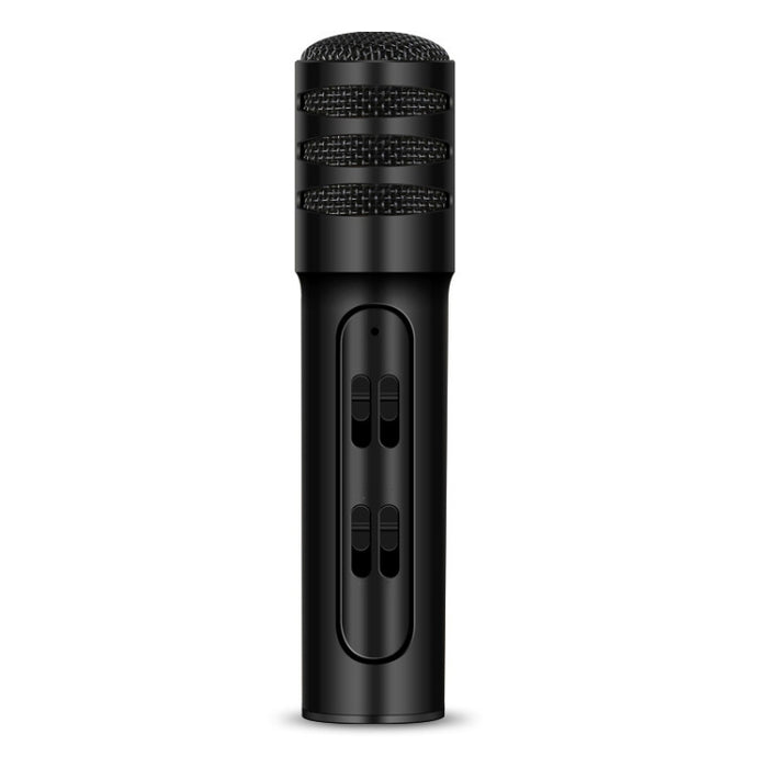 BGN-C7 Kondensator Mikrofon Dual Handy Karaoke Live Singen Mikrofon Eingebaute Soundkarte