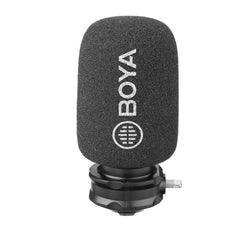 BOYA BY-DM200 8 Pin Interface Plug Condenser Live Show Video Vlogging Recording Microphone for iPhone, BY-DM200