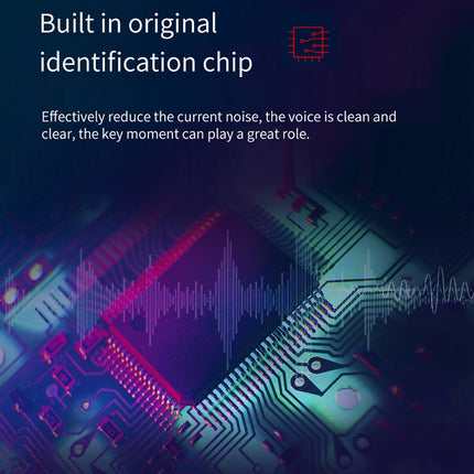 YICHUANG YC-LM10II 8 Pin Port Intelligent Noise Reduction Condenser Lavalier Microphone, Cable Length: 1.5m, YC-LM10II