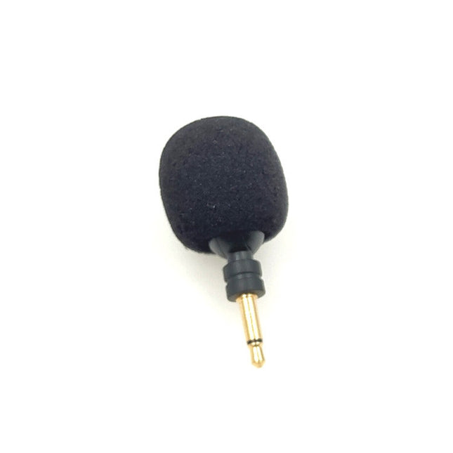 MK-5 Mono 3.5mm Gold Plated Plug Live Mobile Phone Tablet Laptop Mini Bend Microphone, Mono