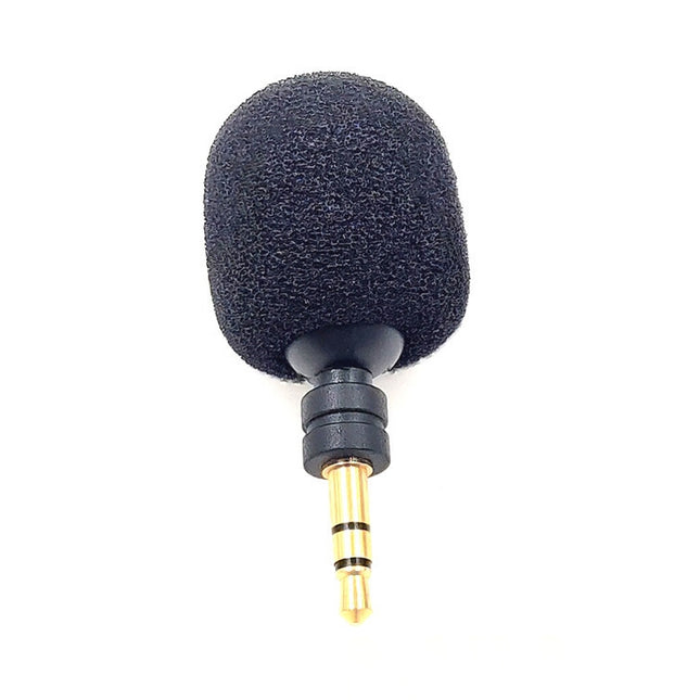 MK-5 Stereo 3.5mm Gold Plated Plug Live Mobile Phone Tablet Laptop Mini Bend Microphone, Stereo