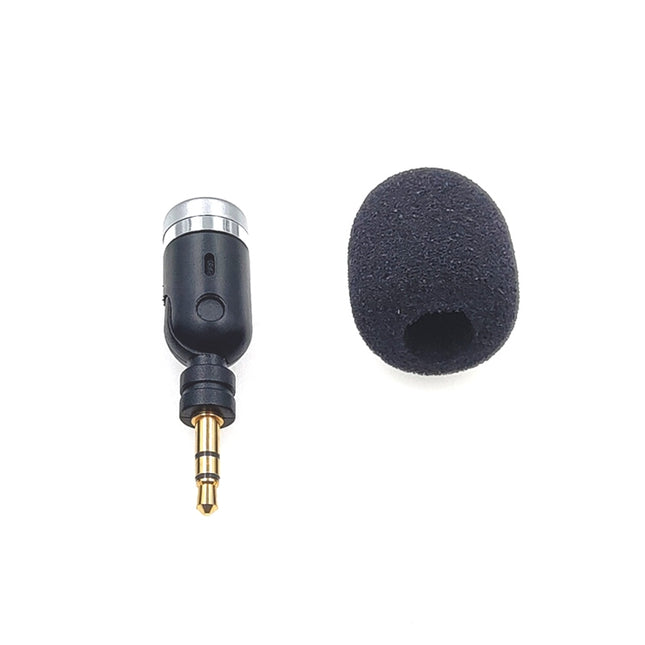 MK-5 Stereo 3.5mm Gold Plated Plug Live Mobile Phone Tablet Laptop Mini Bend Microphone, Stereo