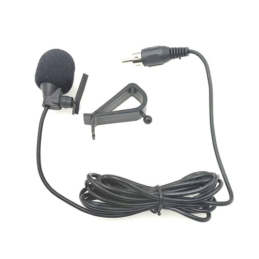 ZJ015MR RCA Lotus Plug Car Navigation DVD External Paste Microphone, Length: 3m, RCA Lotus Plug