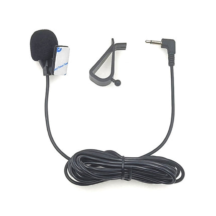 ZJ015MR Mono 2.5mm Angle Head Plug Car Navigation DVD External Paste Microphone, Length: 3m, Mono 2.5mm Angle Head