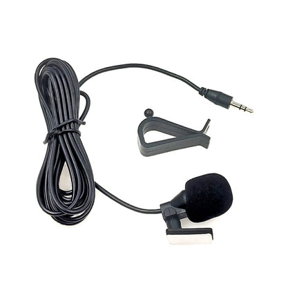 ZJ015MR Stereo 2.5mm Straight Plug Car Navigation DVD External Paste Microphone, Length: 3m, Stereo 2.5mm Straight