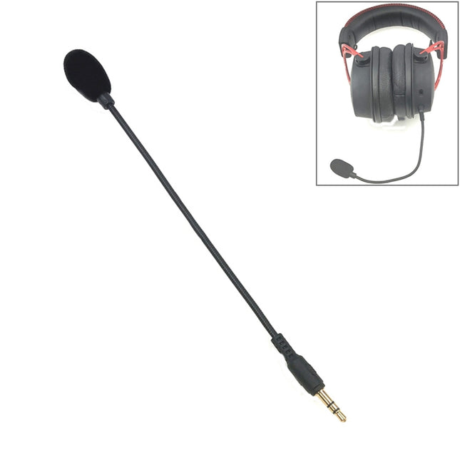 ZJ033MR-03 19 cm Stereo 3,5 mm gerader Stecker Gaming-Headset Soundkarte Live-Mikrofon, 19 cm Stereo gerader Stecker