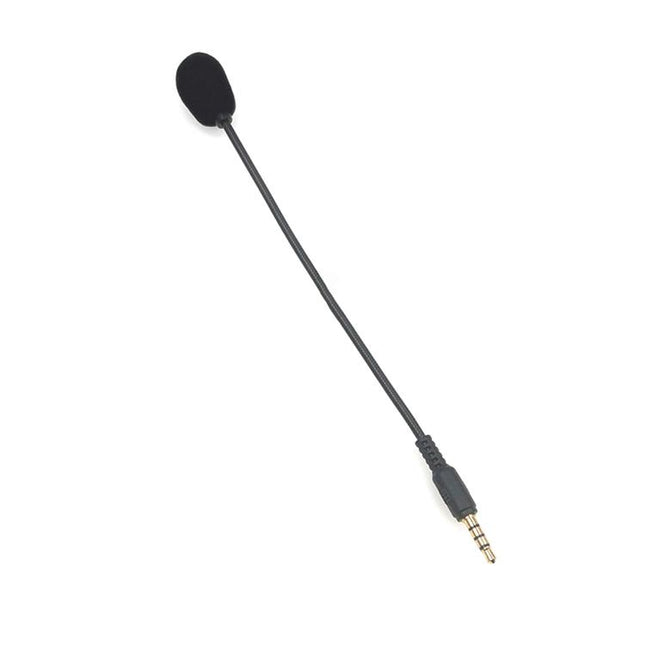 ZJ033MR-03 19cm 4 Level Pin 3.5mm Straight Plug Gaming Headset Sound Card Live Microphone, 19cm 4 Level Pin Straight Plug