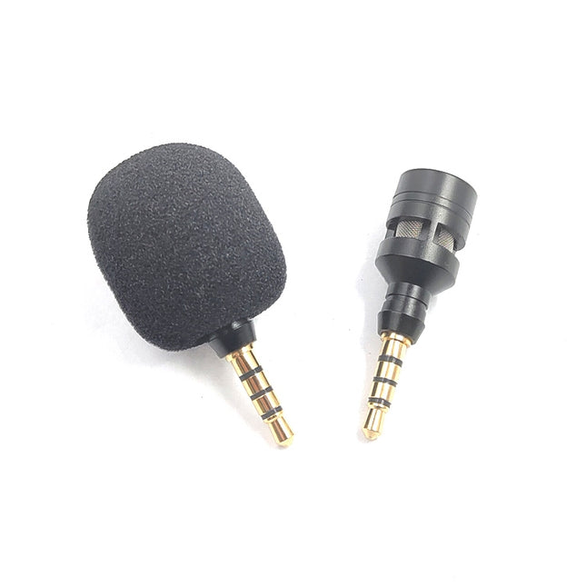 ZJ052MR-01 4 Level Pin 3.5mm Mobile Phone Tablet Game Machine Mini Straight Microphone