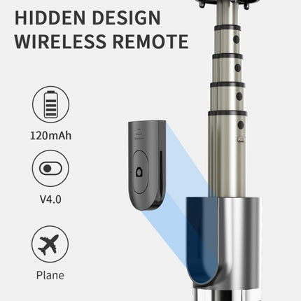 L03 Aluminum Alloy Foldable Bluetooth Tripod Selfie Stick